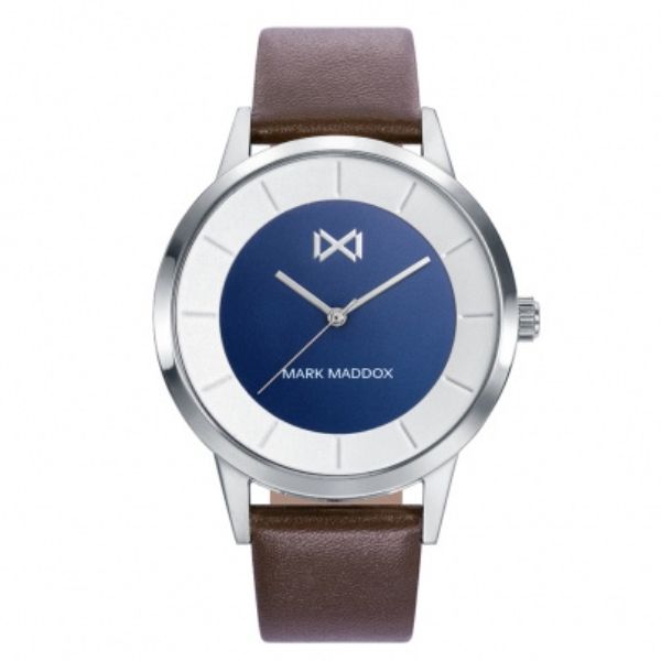 Mark Maddox Northern Stainless Steel Wrist Watch Strap Man Mm