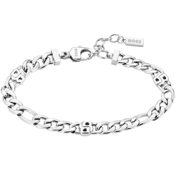Hugo Boss Jewellery Silver Plated Stainless Steel Bracelet
