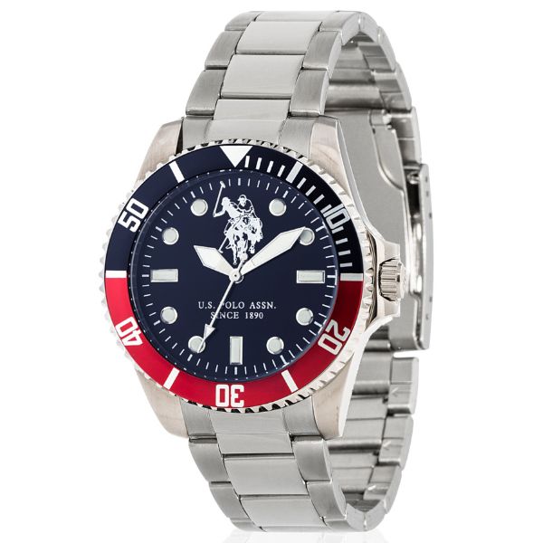 U S Polo Assn Men's Wrist Watch White