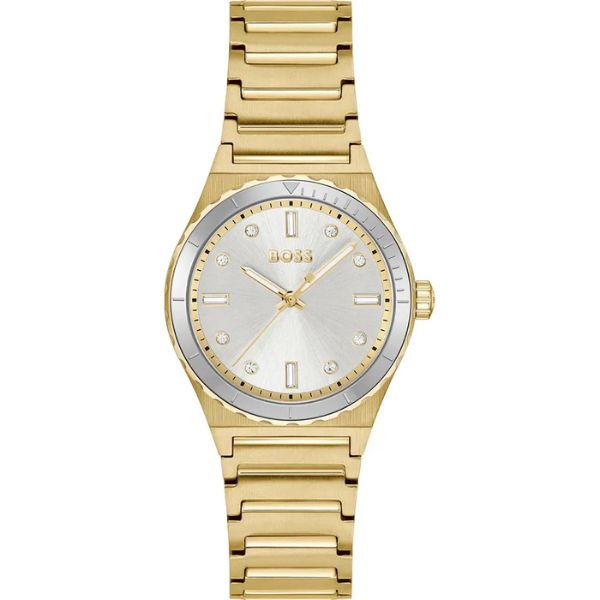 Hugo Boss Candor gold toned wrist watch