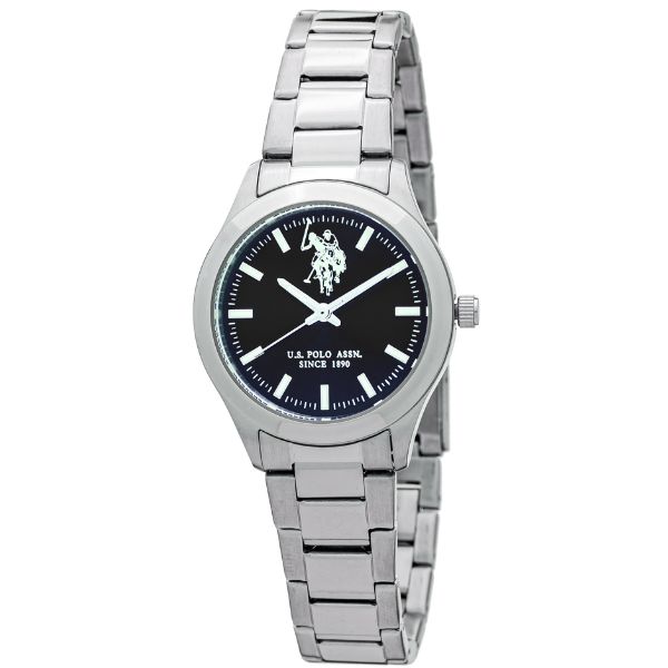 U S Polo Assn Men's Wrist Watch Silver