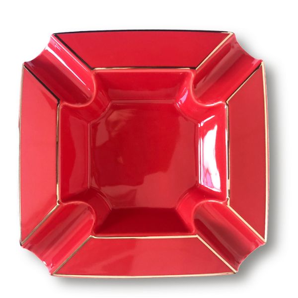 Tycoon Cigar Ashtray Red