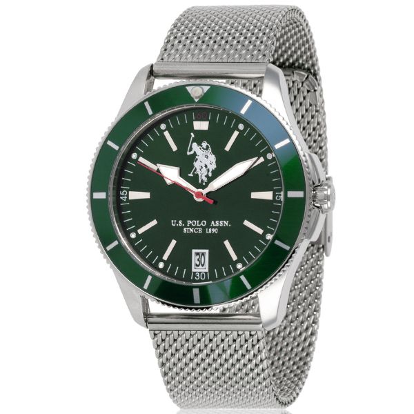 U S Polo Assn Men's Wrist Watch White