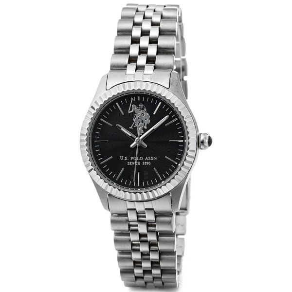 U S Polo Assn Men's Wrist Watch Silver
