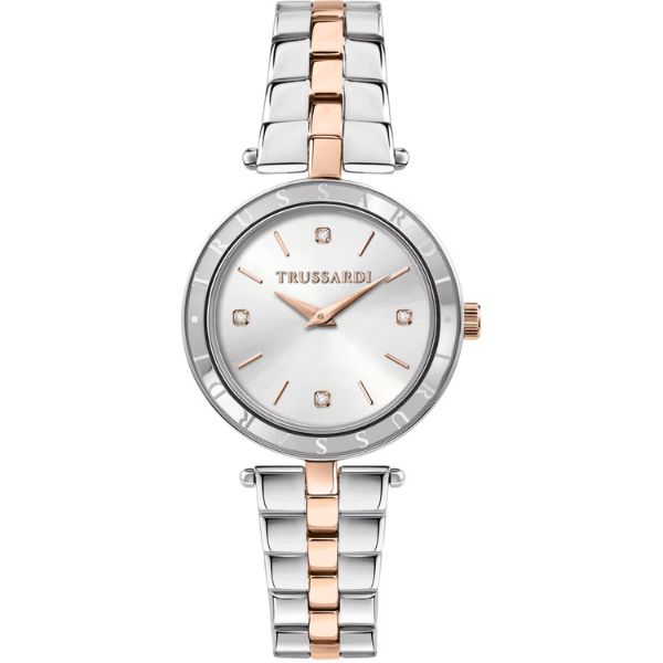 Trussardi T-Shiny Men's Wrist Watch white