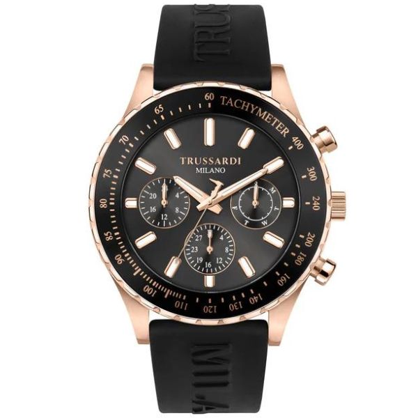 Trussardi T-Logo Men's Wrist Watch gold