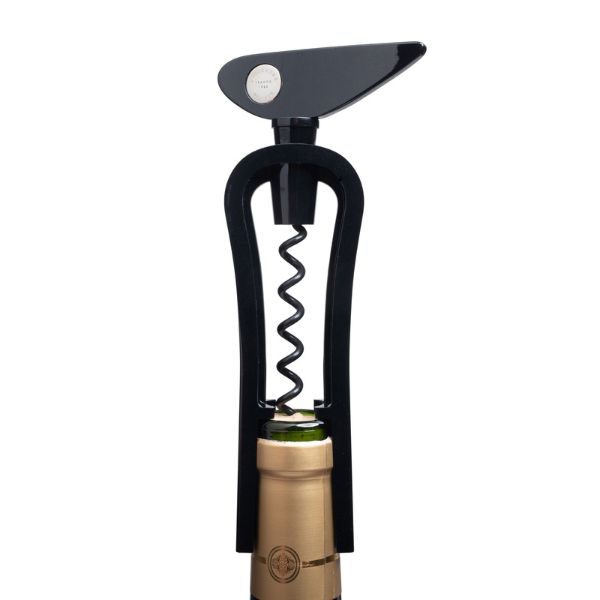 CHIC MONSIEUR corkscrew, black, L'Atelier du Vin Rotationary corkscrew