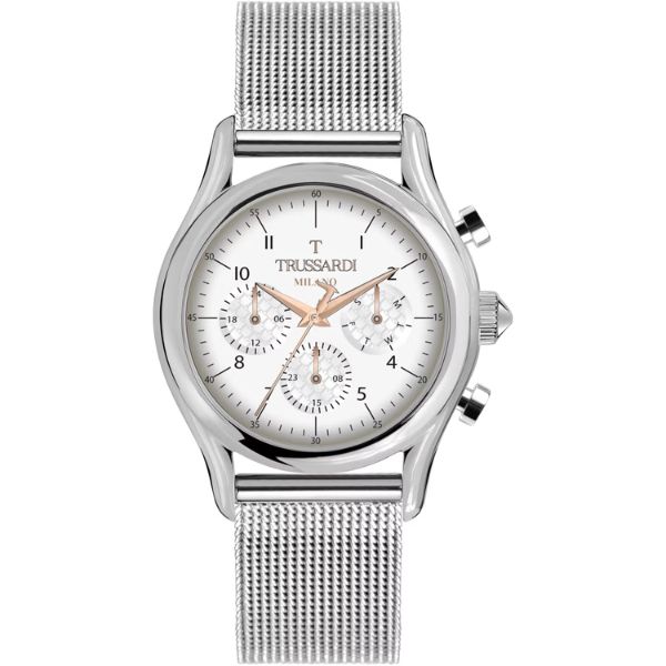 Trussardi T-Light Men's Wrist Watch silver
