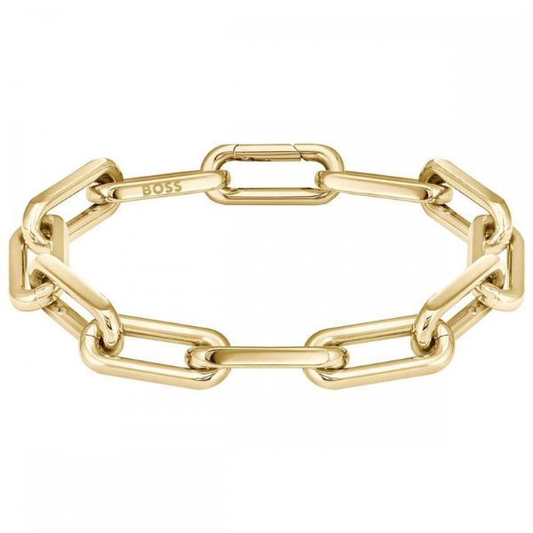 Hugo Boss Jewellery Gold Plated Stainless Steel Bracelet