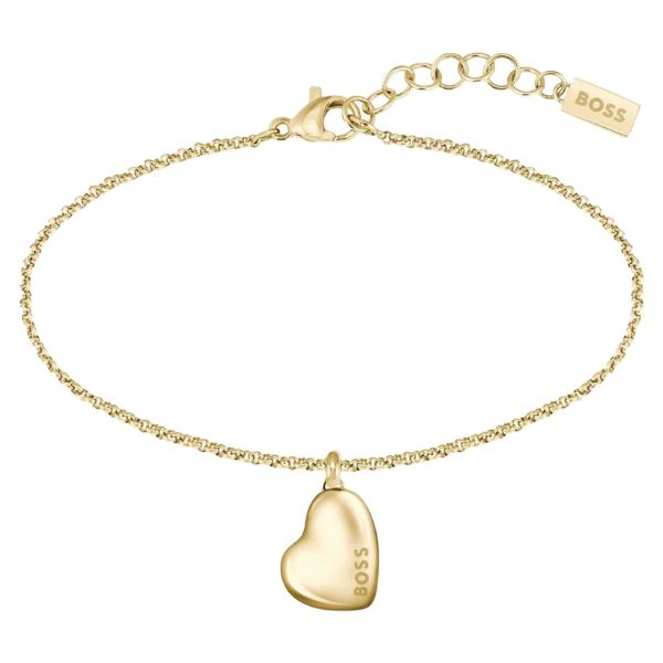 Hugo Boss Jewellery Gold Plated Stainless Steel Bracelet