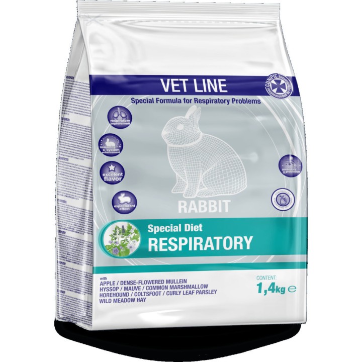Cunipic - Vetline Rabbit Respiratory 1,40Kg