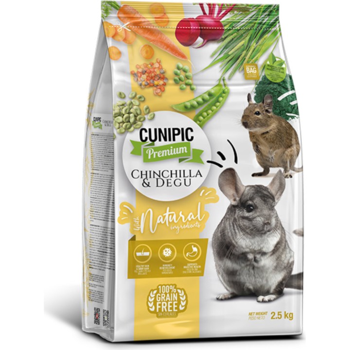 Cunipic - Chinchilla & Degu Food 700g