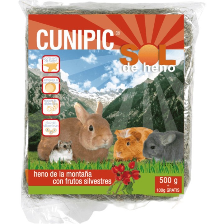 Cunipic - Blossomhay with Rosehip 500g