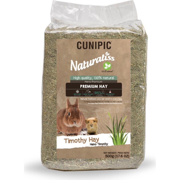 Cunipic - Naturaliss Timothy 500g
