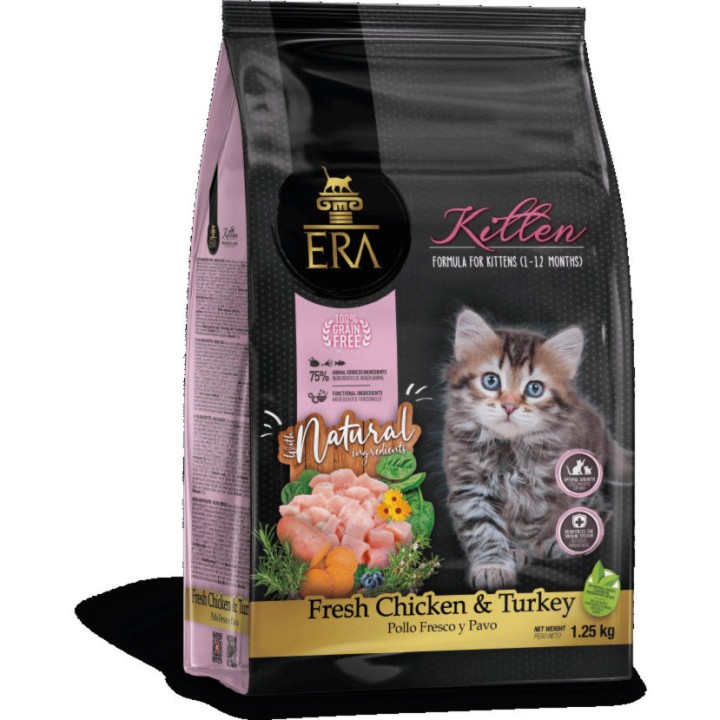 Era - Kitten Chicken & Turkey 1.25 kg
