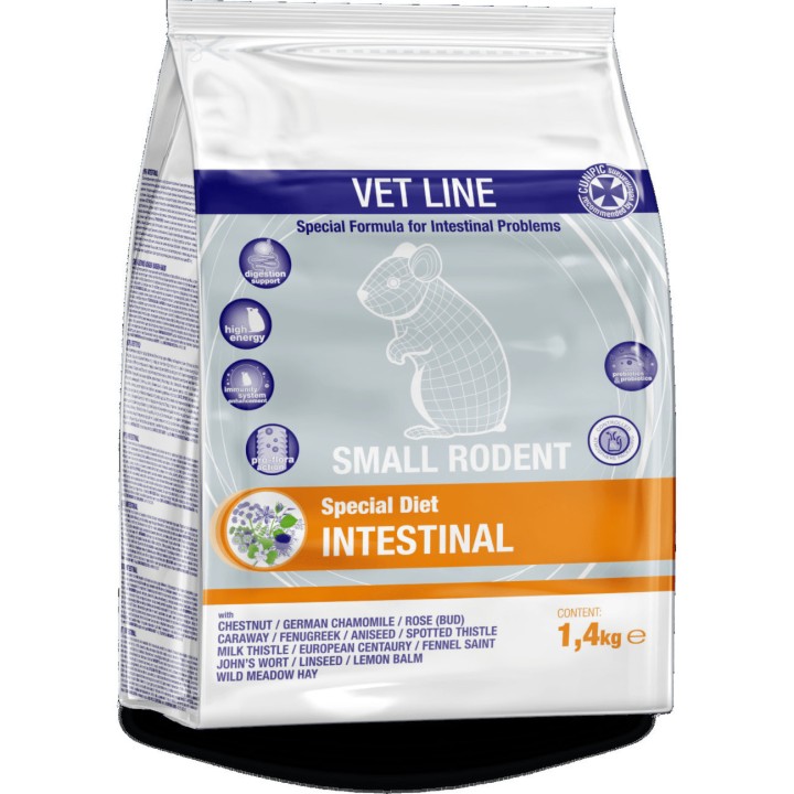 Cunipic - Vetline Small Rodent Intestinal 1,40Kg