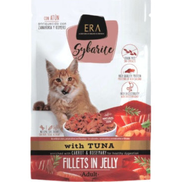 Era - Sybarite Adult Fillets in Jelly Tuna with Carrot & Rosemary 85g