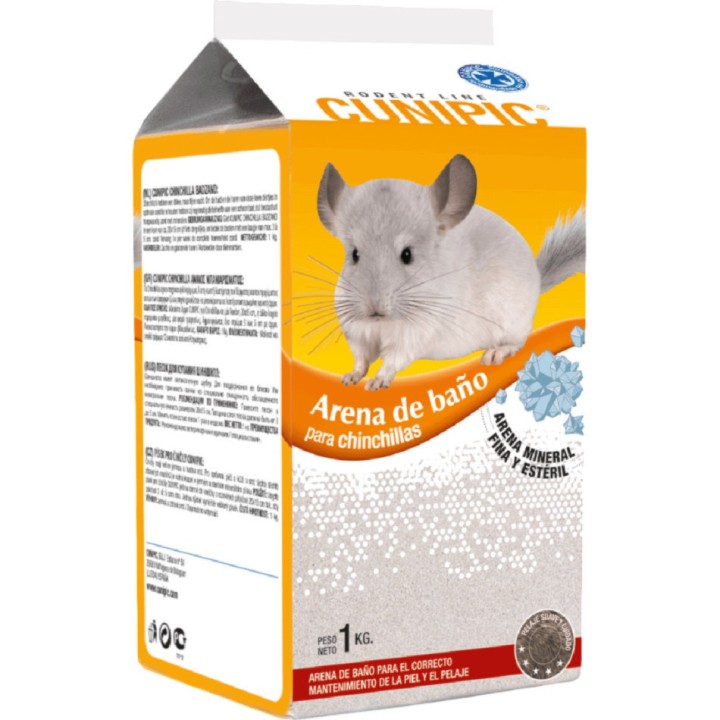 Cunipic - Bathing Sand for Chinchillas 1kg