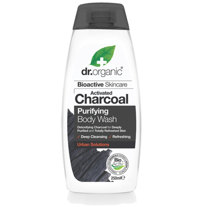 Dr. Organic Activated Charcoal Deep Cleaning & Refreshing Body Wash 250ml