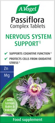 A.Vogel Passiflora Complex Nervous System Support X 30 Tablets For Soothing Effect