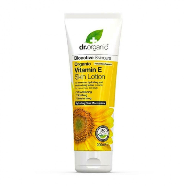 Dr. Organic Skin Lotion Organic Vitamin E 200ml
