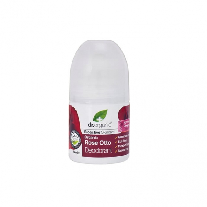 Dr Organic Rose Rose Deodorant 50ml