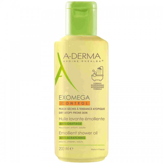 Aderma Exomega Control Baby Cleansing Bath Gel 200ml