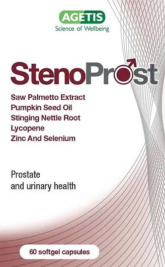 Agetis Stenoprost Prostate & Urinary Health 60Tabs