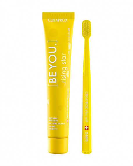 Curaprox Be You Combo-Yellow 90 ml + Toothbrush