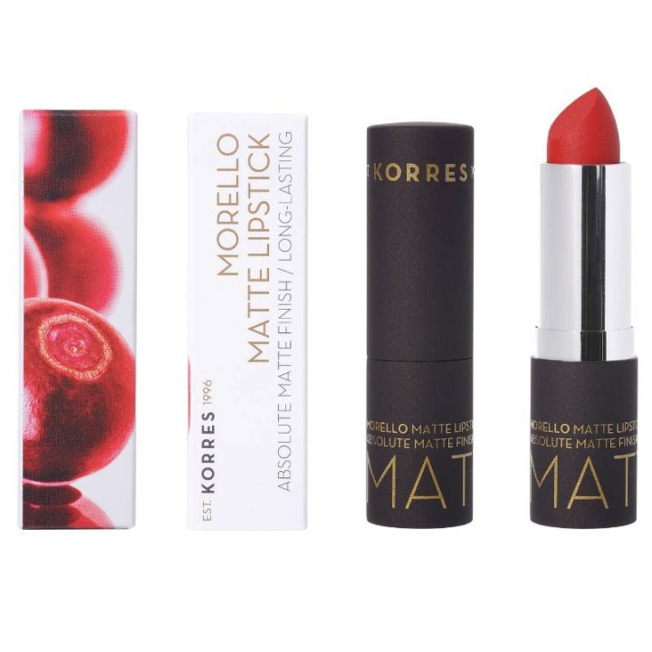 Korres Morello Matte Lipstick Classic Red 54