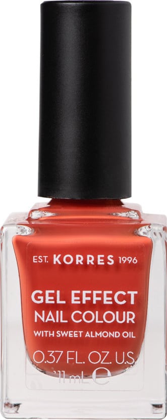 Korres Gel Effect Nail Colour With Sweet Almond Oil Shade Pumpkin Spice 50 11Ml
