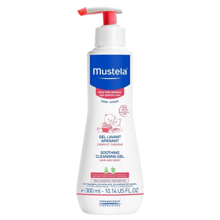 Mustela Soothing Cleansing Hair & Body 300ml
