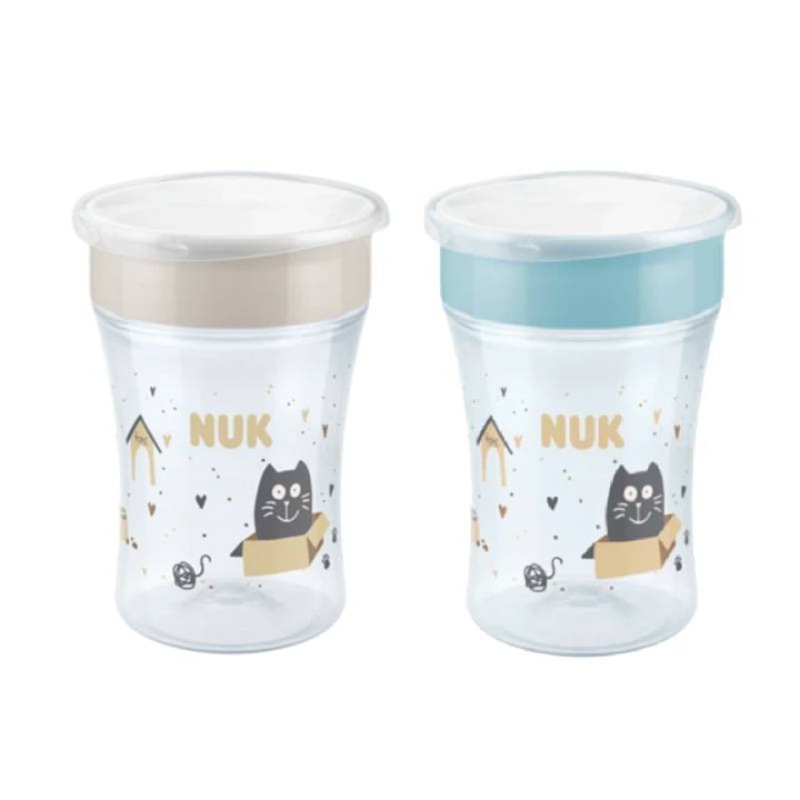 Nuk Magic Cup Cat & Dog 8M+ X 230Ml