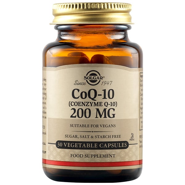 Solgar Coq-10 200Mg 30 Vegetable Capsules
