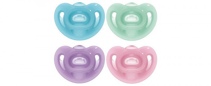 Nuk Silicone Soother S1 (Sensitive) 1/Box