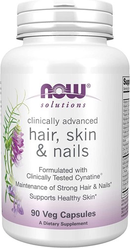 NOW SOLUTIONS HAIR SKIN & NAILS 90C