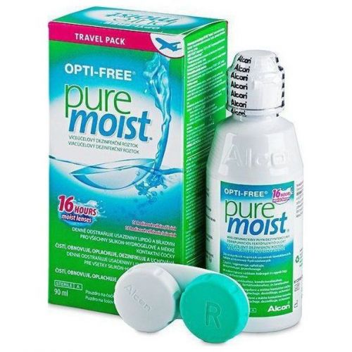 Opti-Free Pure Moist Lens Solution 90Ml