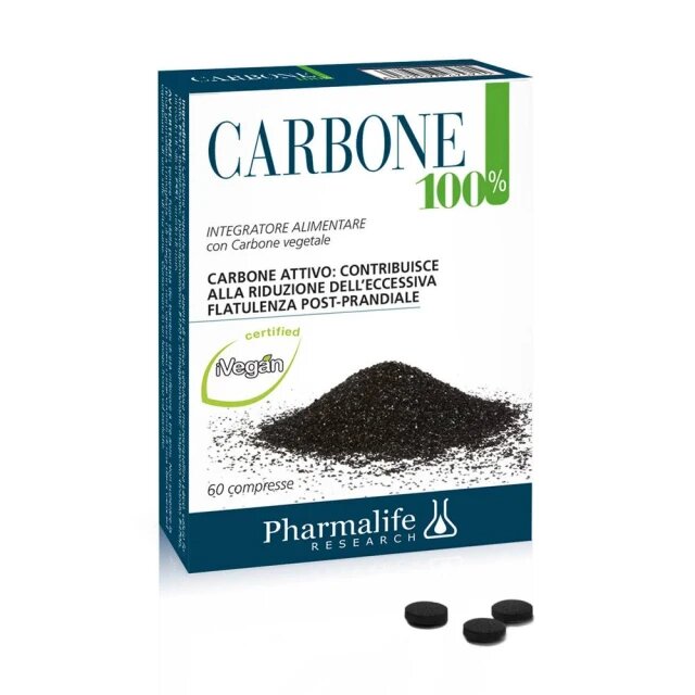 Pharmalife CARBONE Food Supplement 60 Tabs