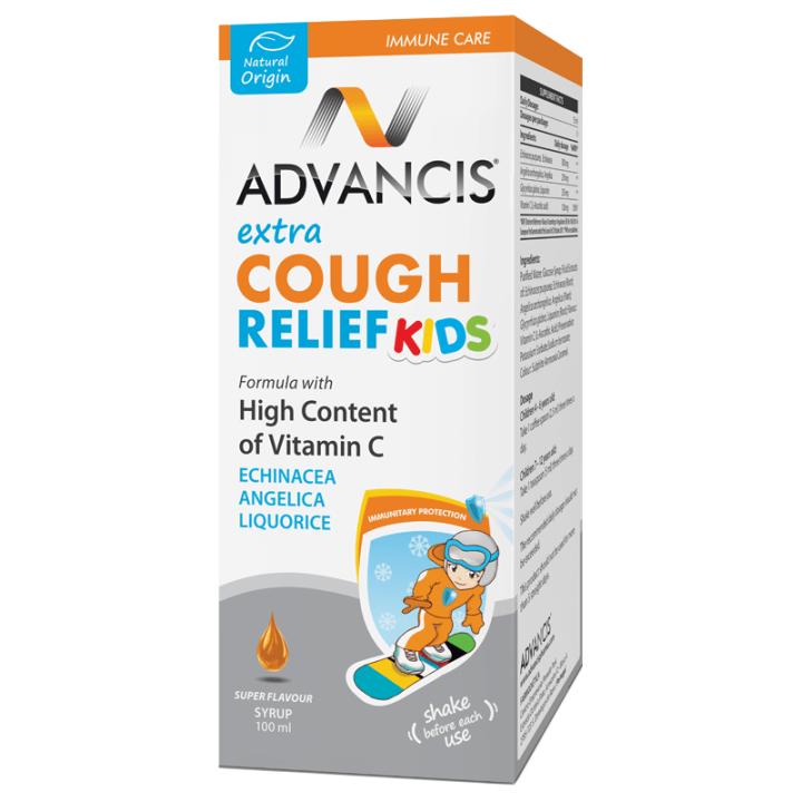 Advancis Extra Cough Relief Kids Syrup 100Ml