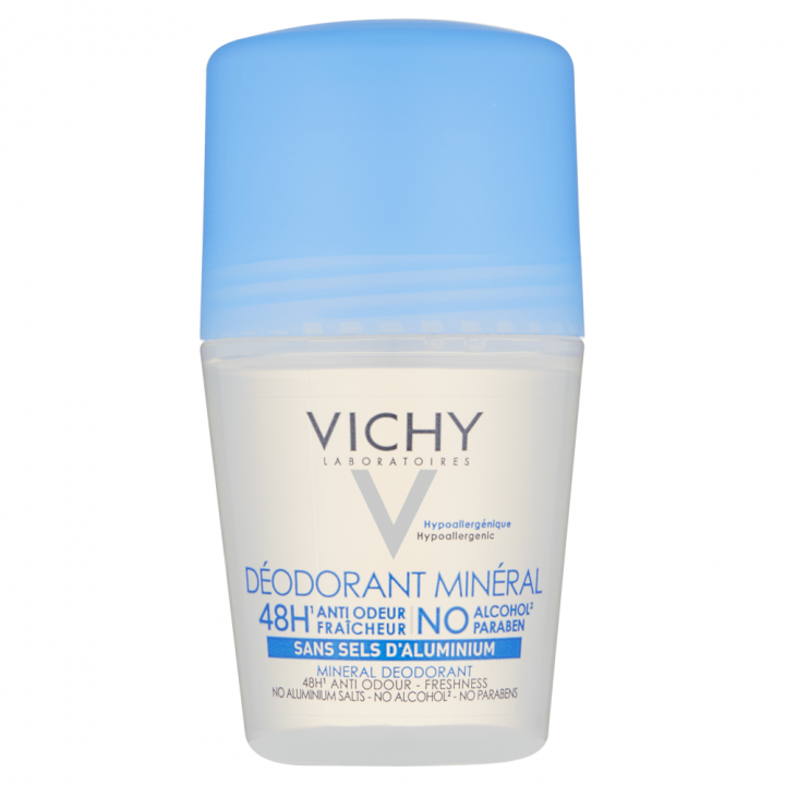 Vichy Deodorant Mineral Roll On 48H 50ml