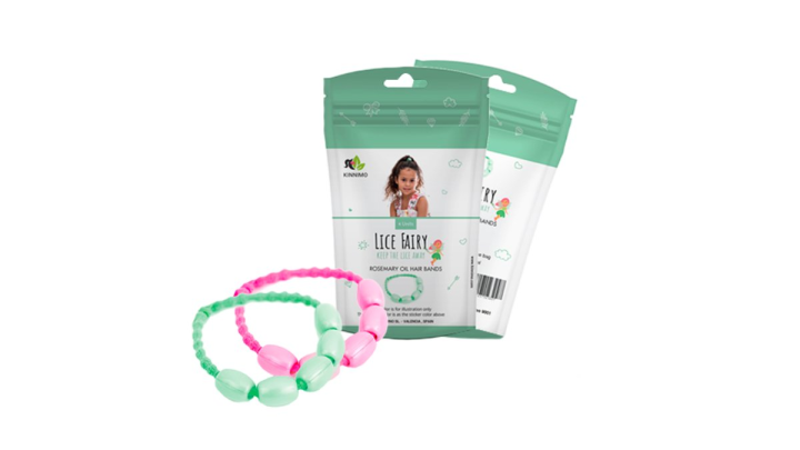 Lice Prevention Hair Bands Green