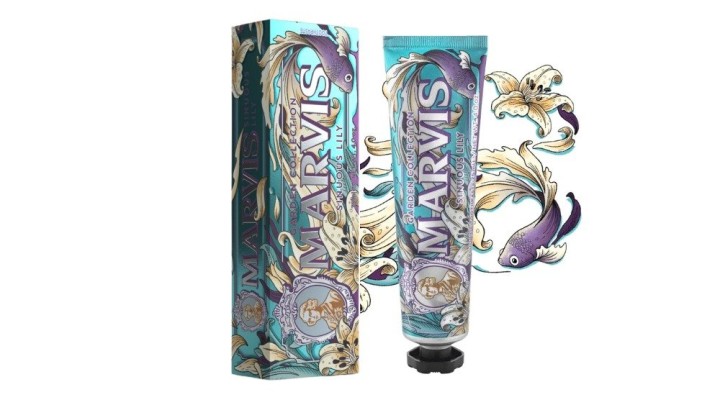 Marvis Sinuous Lily Toothpaste, 75ml