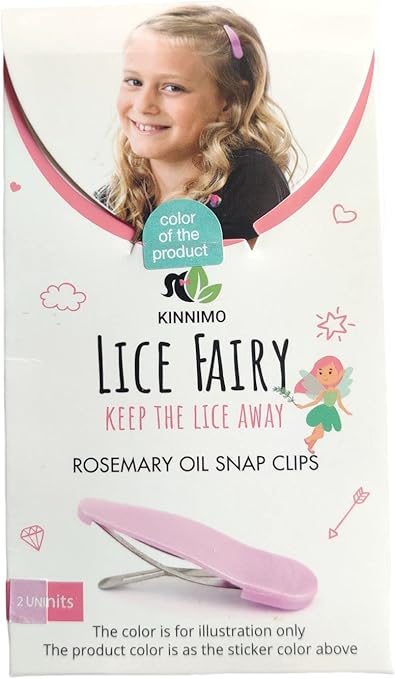 Lice Fairy Rosemary Oil All In One Snap Clips 2Pcs