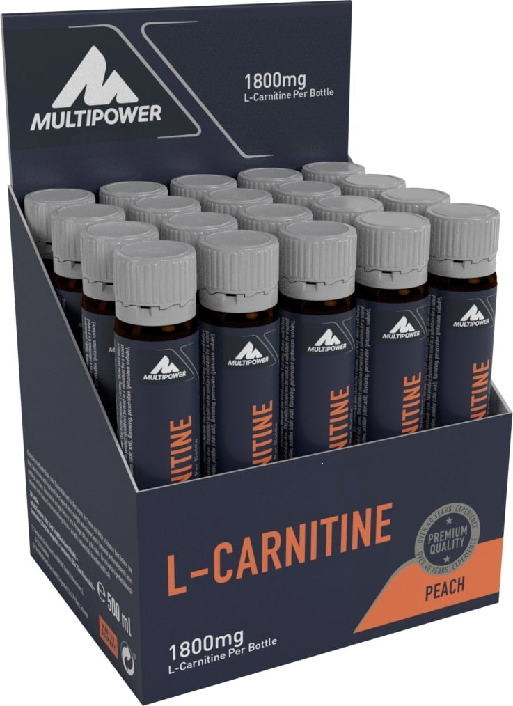 Multipower L-Carnitine Liquid Peach 1 Piece
