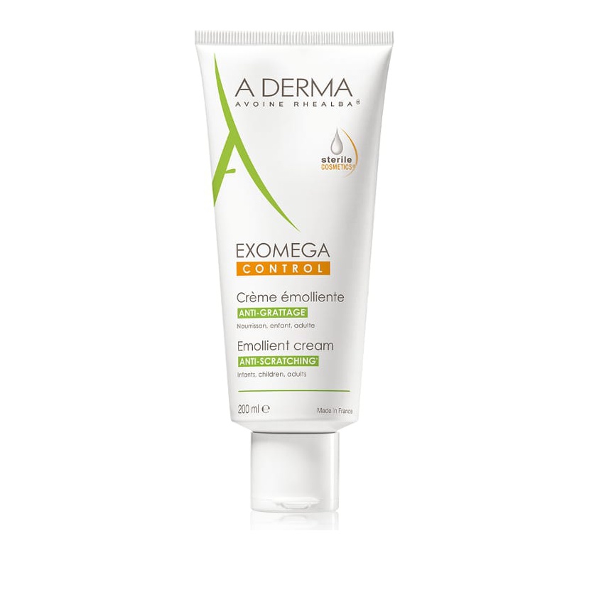 Aderma Exomega Control Emollient Body Cream Anti-Scratching 200ml