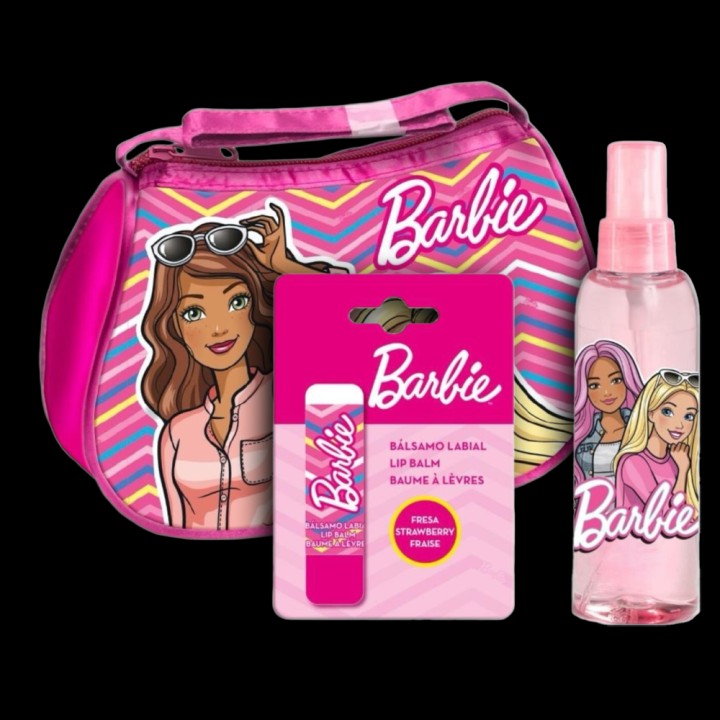 Lorenay Barbie Beauty Bag Body Mist & Lip Balm Gift Bag