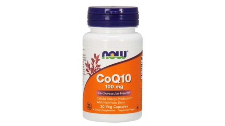 Now CoQ10 100mg with Hawthorn Berry Vegetarian, 30vcaps