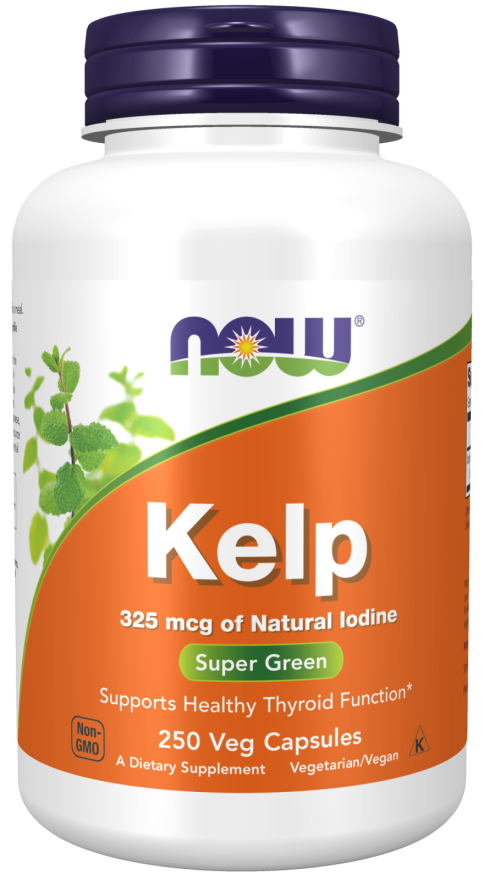 Now Foods - Kelp 325Mg X 250 Veg Capsules