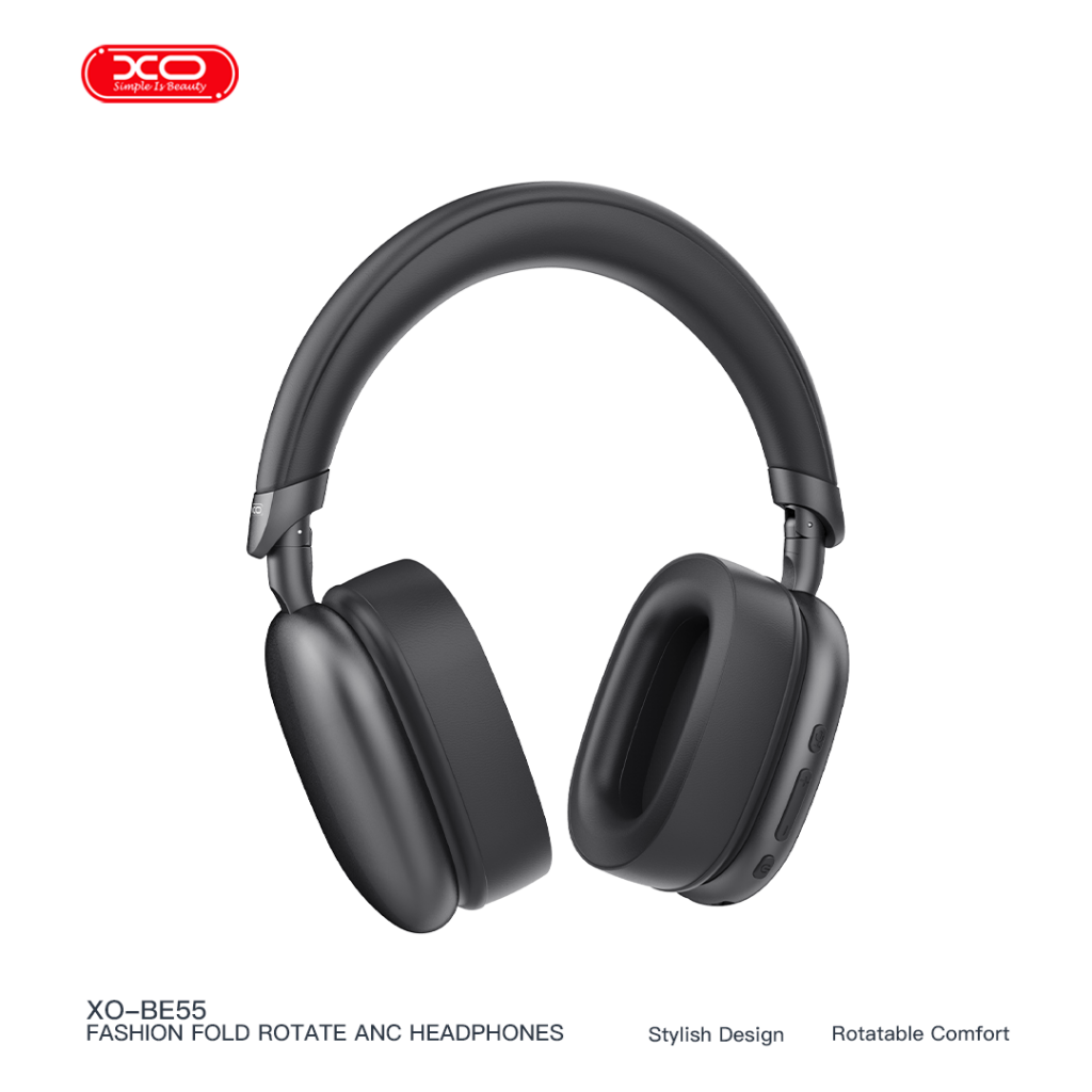 BE55 Folding & Swivelling Headband Noise Cancelling ANC Headphone