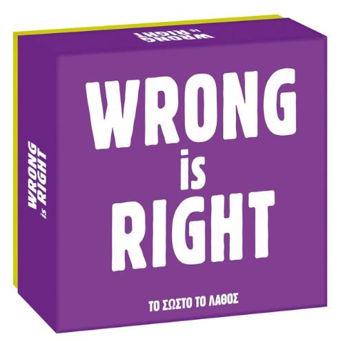 AS BOARD GAME WRONG IS RIGHT